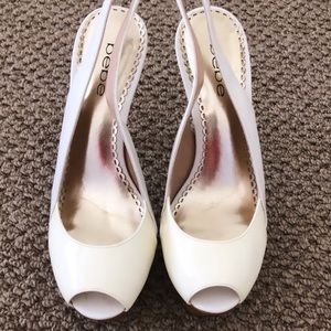 Bebe Zahara Cork Heels